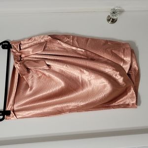 NY& Company, size 16, Rose Gold skirt